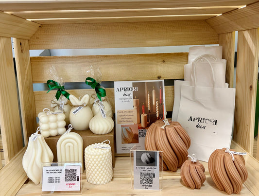 Apriori Candles now available at Zurich Post Offices - Perfect gift for Mother's Day!